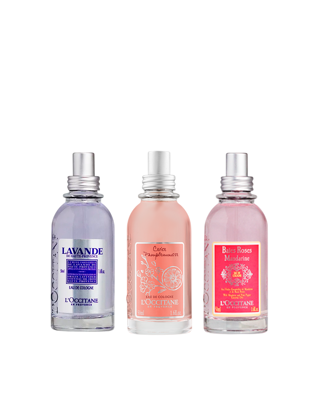 Combo Desodorante Col&ocirc;nia: Lavanda, Cereja Toranja e Tangerina, , large
